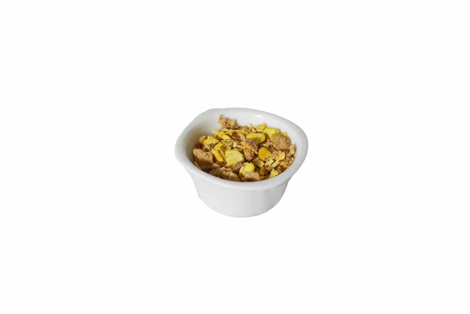 lupinenporridge apfel zimt schälchen